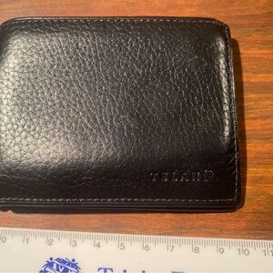 Black Leather Wallet